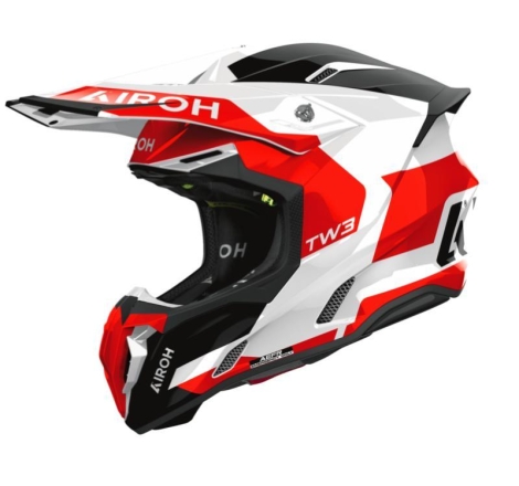 Casco Cross Airoh TWIST 3 Fancy Rosso