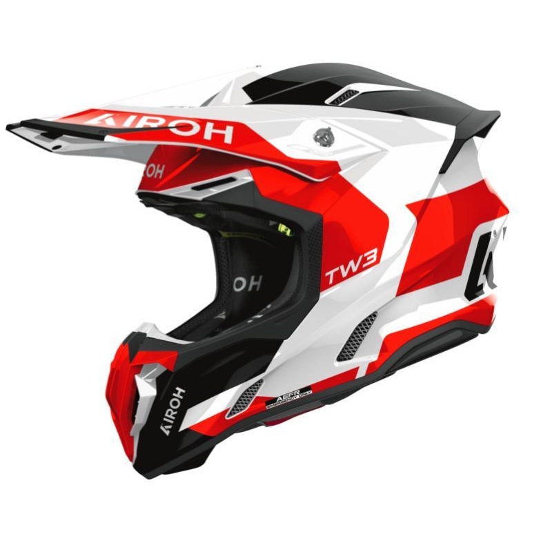 Casco Cross Airoh TWIST 3 Fancy Rosso