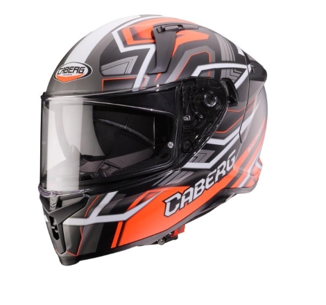 Casco integrale Caberg Avalon X Brama Nero Rosso Opaco
