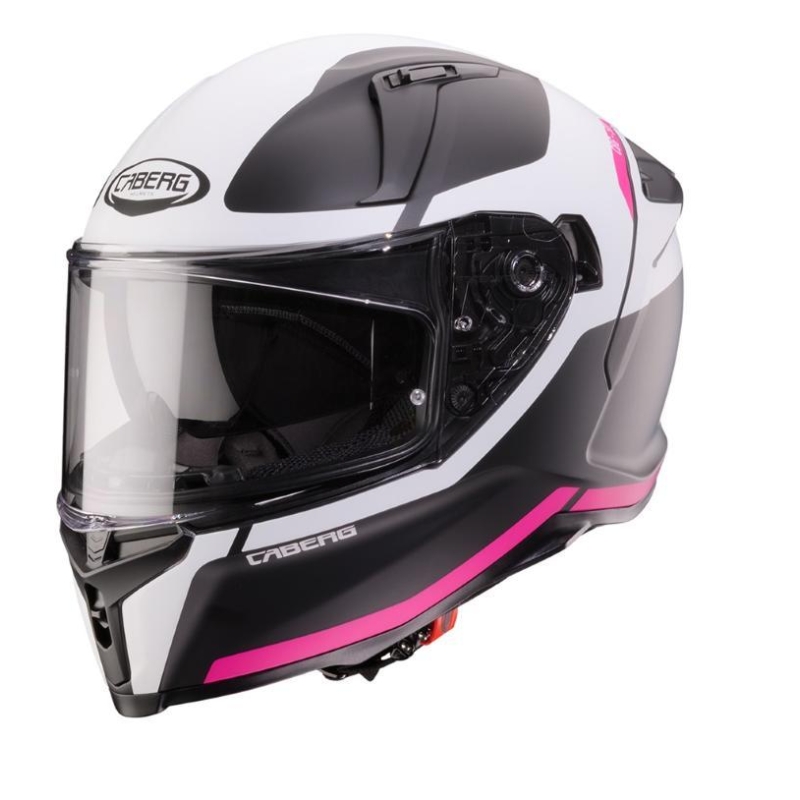Casco integrale Caberg Avalon X Pure Nero Bianco Fuchsia Opaco