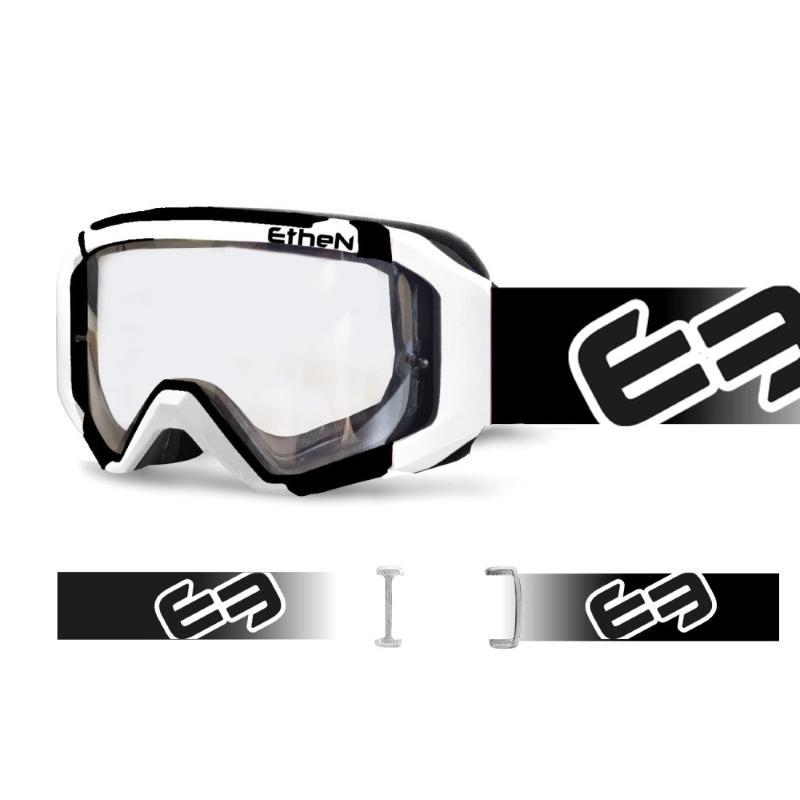 Maschera Off Road Ethen 05R Primis Nero Bianco