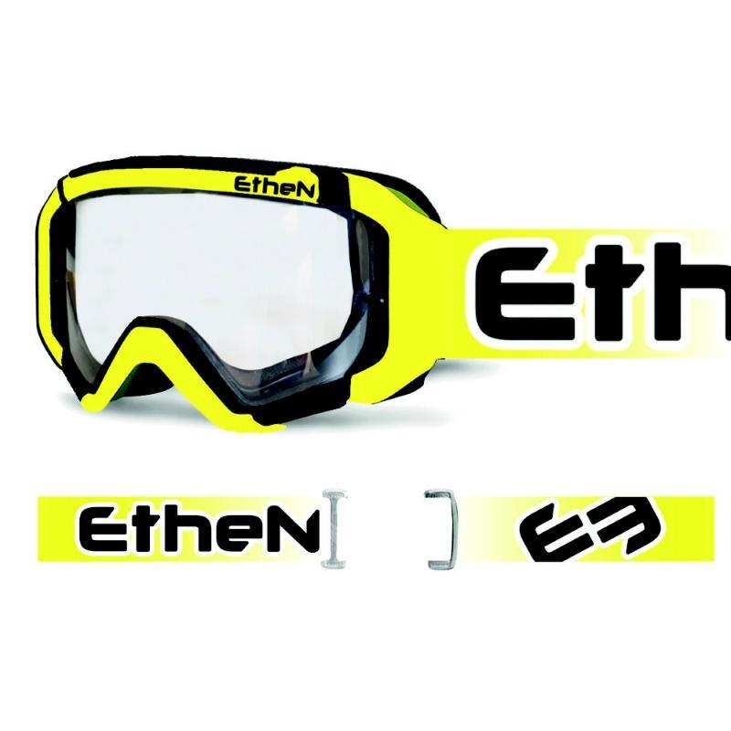 Maschera Off Road Ethen 05R Primis Nero Giallo