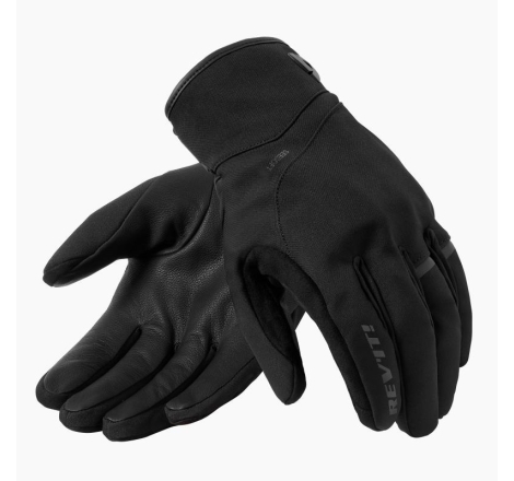 Guanti Moto in Tessuto Invernale Rev'it Rev'it Wayden H2O Impermeabile Nero