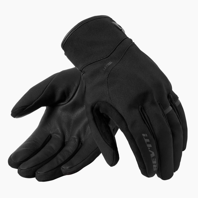 Guanti Moto in Tessuto Invernale Rev'it Rev'it Wayden H2O Impermeabile Nero