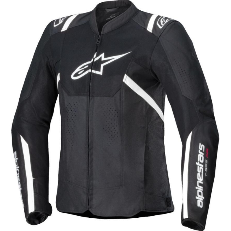 Giubbino Moto tessuto Alpinestars Setlla T-SPS AIR V2 Donna Nero Bianco