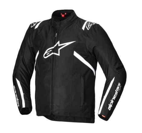 Giubbino Moto in Tessuto Alpinestars T-SPS V2 Waterproof  Nero Bianco