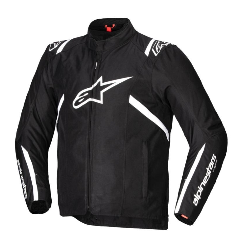Giubbino Moto in Tessuto Alpinestars T-SPS V2 Waterproof  Nero Bianco