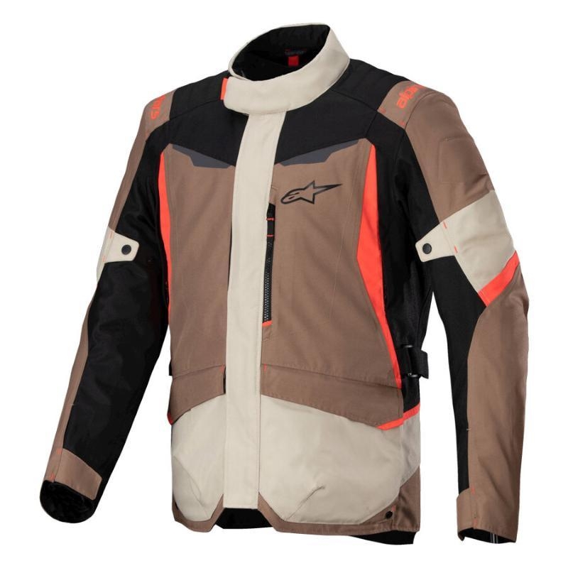 Giacca moto in tessuto Alpinestrs ST-1 impermeabile Cachi Sabbia Roso