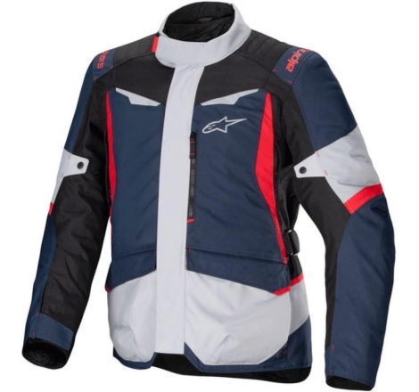 Giacca moto in tessuto Alpinestrs ST-1 impermeabile Blu Nero Rosso