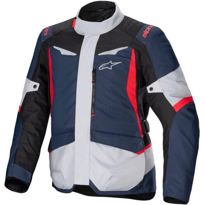 Giacca moto in tessuto Alpinestrs ST-1 impermeabile Blu Nero Rosso