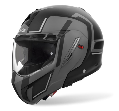 Casco Modulare Airoh Mathisse II Genius Grigio Opaco
