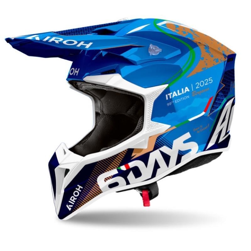 Casco Cross Airoh WRAAAP 6DAYS ITALY 2025