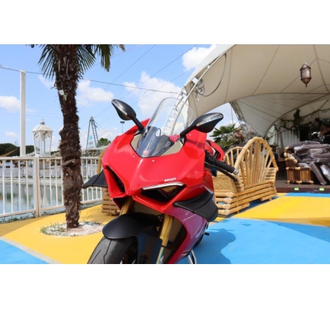 Retrovisore universale Far 7037 a Led per Moto carenate Aerotech Sinistro Nero