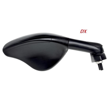 Retrovisore universale Far 7298 per moto carenate Destro Nero