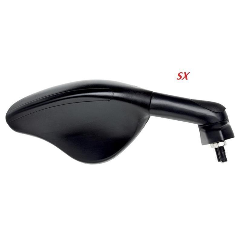 Retrovisore universale Far 7299 per moto carenate Sinistro Nero