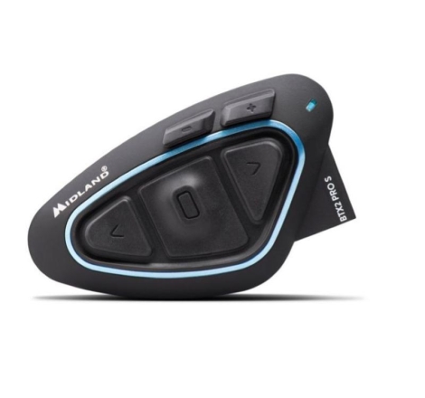 Interfono Midland BTX2 PRO S Bluetooth per 1 Caschi