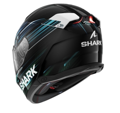 Casco Integrale Shark SKWAL I3 Light-Blur Nero Blu Verde