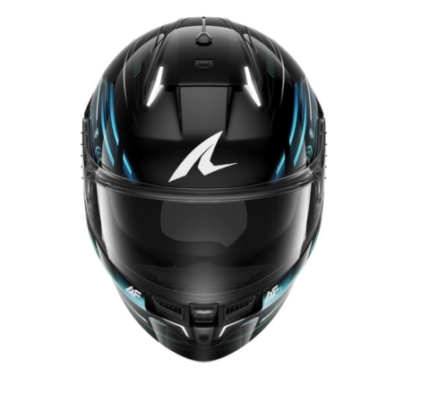 Casco Integrale Shark SKWAL I3 Light-Blur Nero Blu Verde