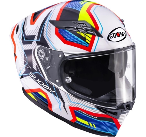 Casco integrale Suomy Stellar 2 Blackstar Bianco Blu