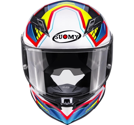 Casco integrale Suomy Stellar 2 Blackstar Bianco Blu