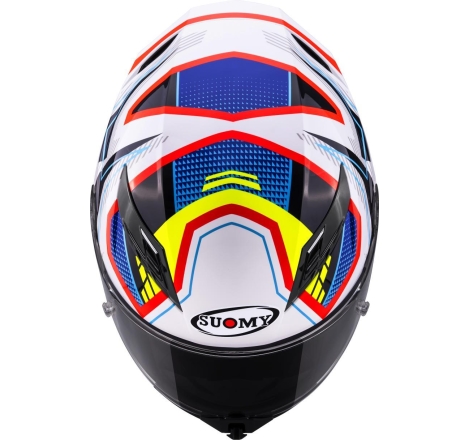 Casco integrale Suomy Stellar 2 Blackstar Bianco Blu