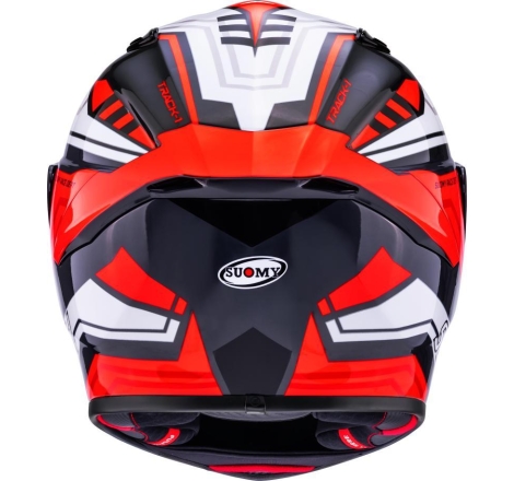 Casco integrale Suomy Track-1 Framework Biano Rosso