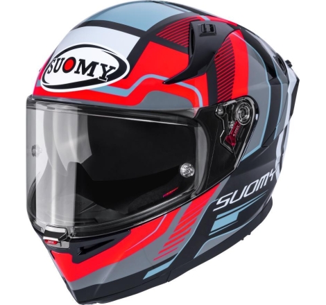 Casco integrale Suomy Speedstar 2 Parallax Rosso