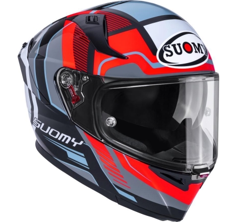 Casco integrale Suomy Speedstar 2 Parallax Rosso