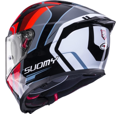 Casco integrale Suomy Speedstar 2 Parallax Rosso