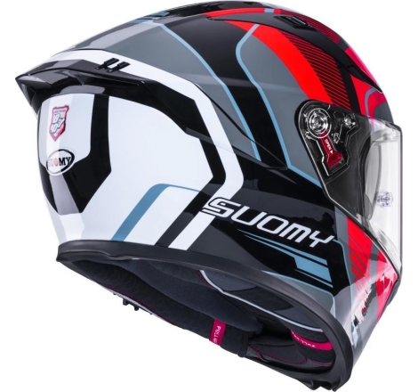 Casco integrale Suomy Speedstar 2 Parallax Rosso