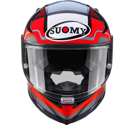 Casco integrale Suomy Speedstar 2 Parallax Rosso