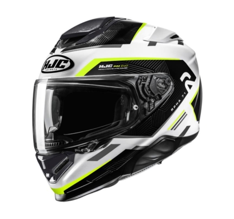 Casco Integrale Hjc RPHA71 ELLON Bianco Nero Giallo