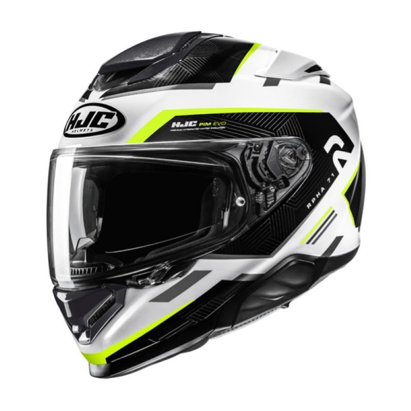 Casco Integrale Hjc RPHA71 ELLON Bianco Nero Giallo