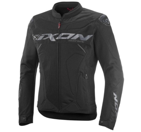 Giubbino moto in tessuto Ixon IONIX Nero