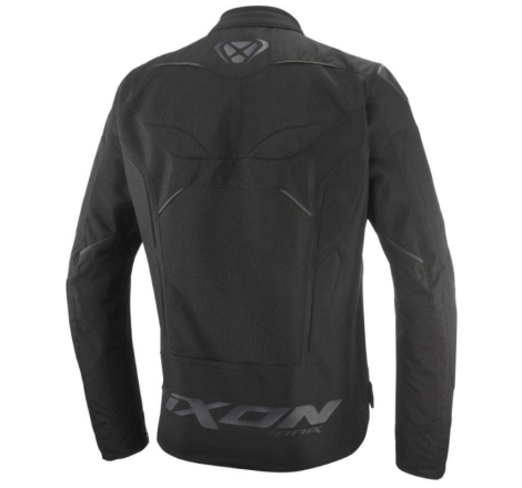 Giubbino moto in tessuto Ixon IONIX Nero