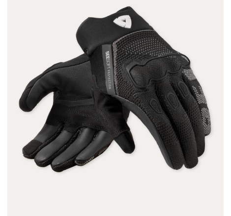 Guanti Moto Tessuto Hyperspeed 3 Nero