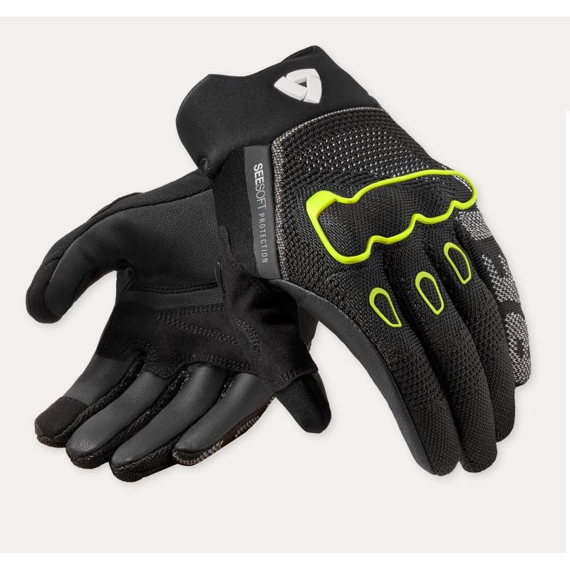 Guanti Moto Tessuto Hyperspeed 3 Nero Giallp