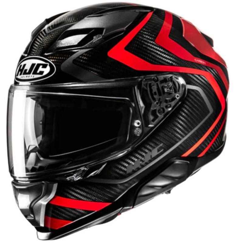 Casco Integrale HJC F71 NEVIO Carbonio Nero Rosso