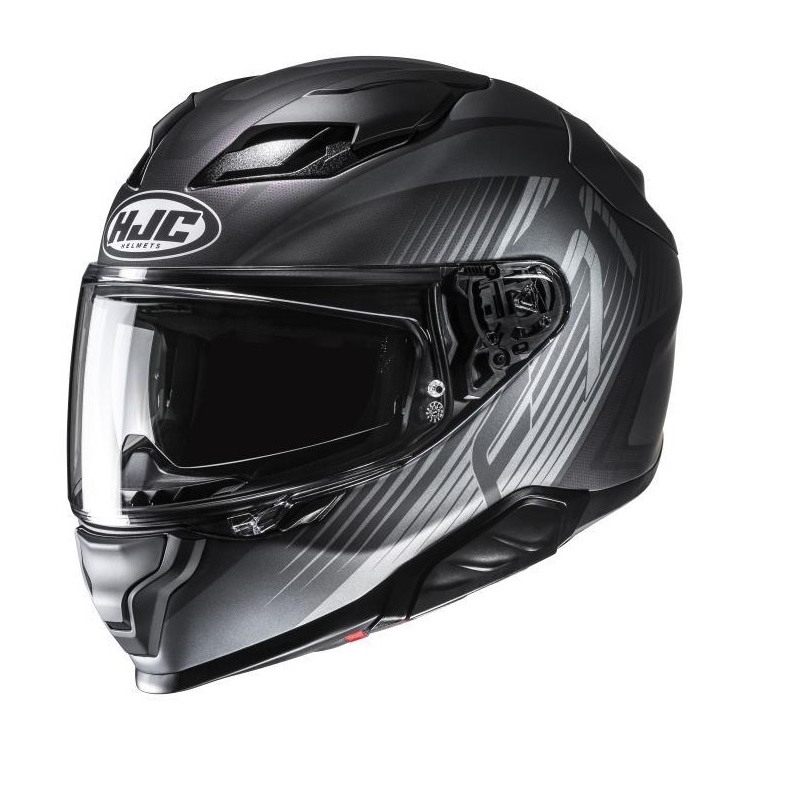 Casco Integrale Hjc F71 CATOS Nero Grgio Opaco