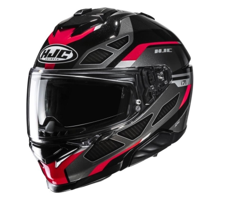 Casco Integrale Hjc I71 ZEST Nero Rosso
