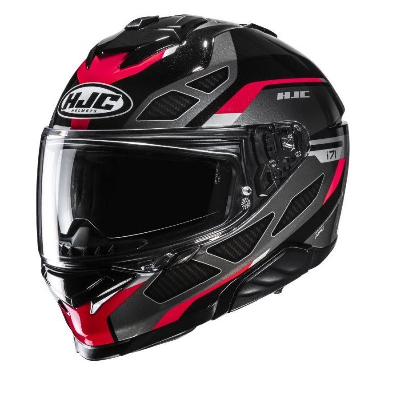 Casco Integrale Hjc I71 ZEST Nero Rosso