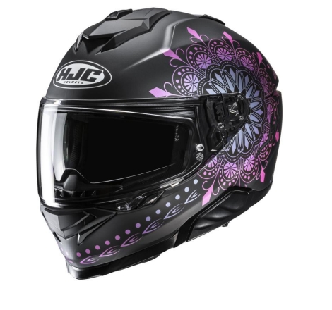 Casco Integrale Hjc I71 NIEL Nero Rosa Opaco
