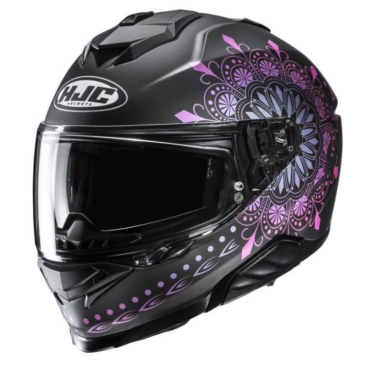 Casco Integrale Hjc I71 NIEL Nero Rosa Opaco