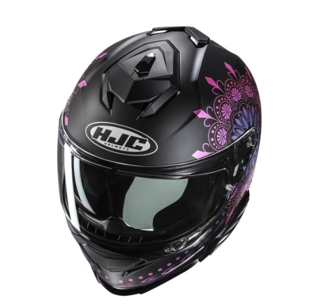 Casco Integrale Hjc I71 NIEL Nero Rosa Opaco
