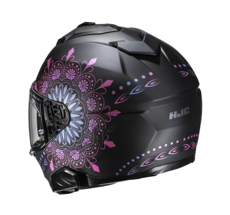 Casco Integrale Hjc I71 NIEL Nero Rosa Opaco