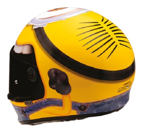 Casco Integrale Hjc V10 STUART MINIONS Giallo