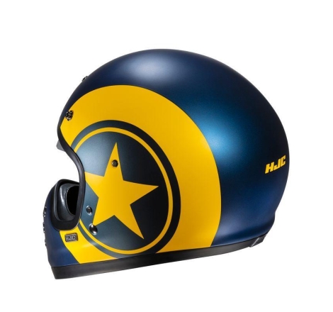 Casco Integrale HJC V60 NYX Blu Giallo