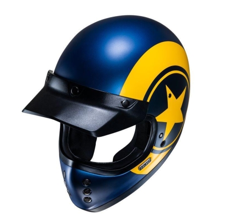 Casco Integrale HJC V60 NYX Blu Giallo