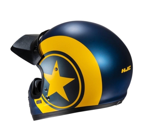 Casco Integrale HJC V60 NYX Blu Giallo