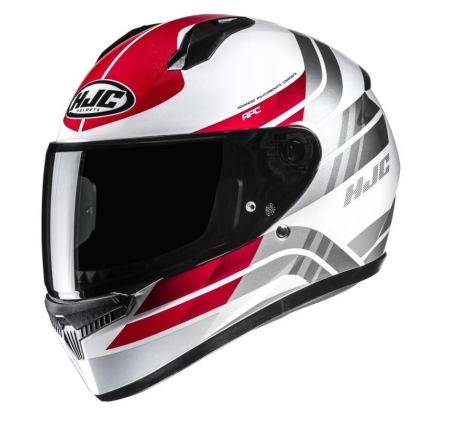 Casco Integrale Hjc C10 HIPER Bianco Rosso
